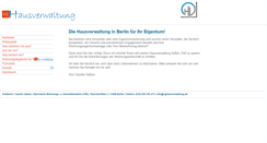 Desktop Screenshot of cghausverwaltung.de