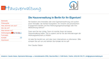 Tablet Screenshot of cghausverwaltung.de
